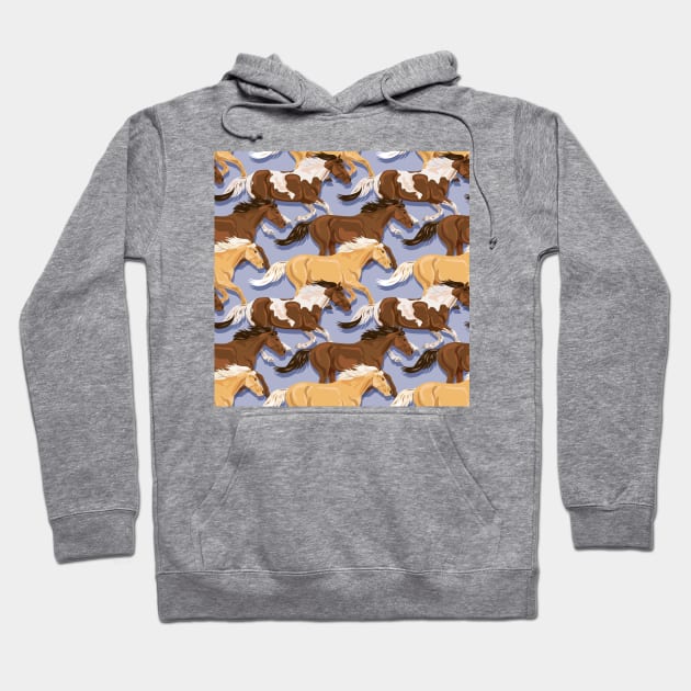 Wild Horses Hoodie by SWON Design